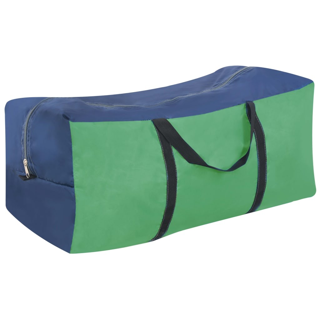 Camping Tent with Inflatable Beams 320x170x150/110 cm Blue and Green